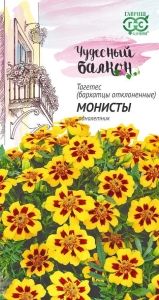 Бархатцы (Тагетес) откл. Монисты 0,3г 30см (Гавриш) Чудесный балкон