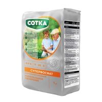 Суперфосфат гранулированный 1кг (N-9%:P-30%) Сотка 6/12/1080 Рус