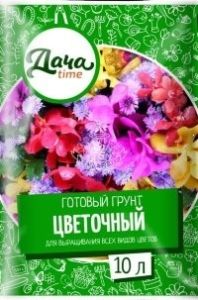 Грунт д/цветов унив. 10л Дачаtime 5/240