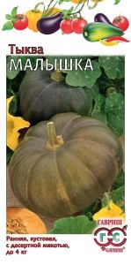 Тыква Малышка крупноплодная 1г Ранн (Гавриш)