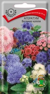 Агератум Весенние капели 0,2г Одн 30см (Поиск)