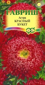 Астра Букет Красный принцесса 0,3г Одн 70см (Гавриш)