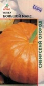 Тыква Большой Макс крупноплодная 3шт Ср (Агрос)