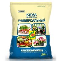 Грунт универсальный 20л KEVA BIOTERRA (с биогумусом) 1/185 Гера