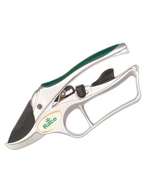 Секатор RACO ЭКСПЕРТ 150C с алюминиевыми рукоятками, с эфесом, контактный 200 мм
