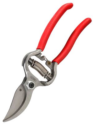 RACO, / 187S Секатор со стальными коваными рукоятками, плоскостной, 220 мм, RACO Profi-Plus