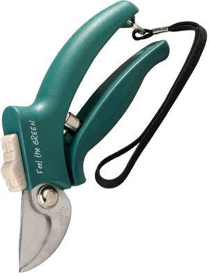 RACO, / 138C Секатор компактный с пластиковыми рукоятками, плоскостной, 175 мм, RACO