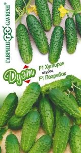 Огурец Погребок F1+Хуторок F1 20шт (Гавриш) автор Дуэт