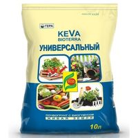 Грунт универсальный 10л Kева Биотерра с биогумусом 8/320 Гера