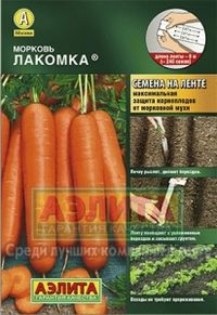 Морковь на ленте Лакомка 8м Ср (Аэлита)