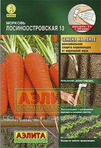 Морковь на ленте Лосиноостровская 13 8м Ср (Аэлита)