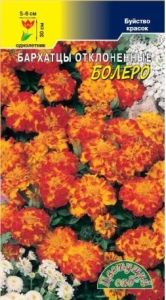 Бархатцы (Тагетес) откл. Болеро 0.3г 30см (Цвет сад)