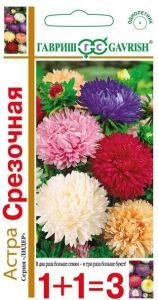 Астра Срезочная 0,6г Одн смесь 100см (Гавриш) 1+1