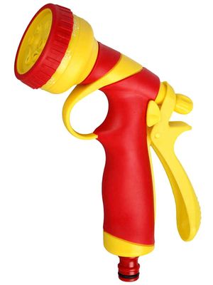 Grinda, / GRINDA T-8C, 8 режимов, курок сзади, пистолет поливочный, пластиковый с TPR