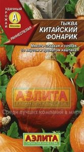 Тыква Китайский фонарик крупноплодная 1г Ранн (Аэлита)