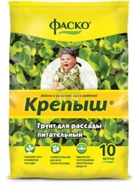 Грунт для рассады 10л Крепыш 5/200 Фаско