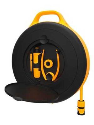 Катушка со шлангом O3/8" (9мм) 15м и набором аксессуаров