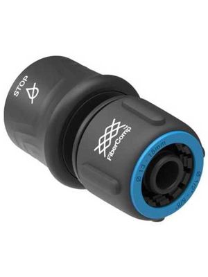 Коннектор для шланга 13-15мм (1/2"-5/8") c автостопом, FiberComp™