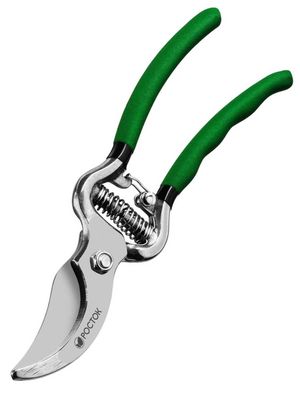 Секатор РС-19 цельнокованый, с овальными рукоятками, плоскостной, 200 мм