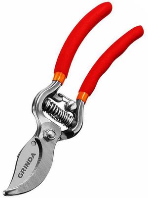 Секатор GRINDA G-1. Секатор-мини цельнокованый, плоскостной, 150 мм.
