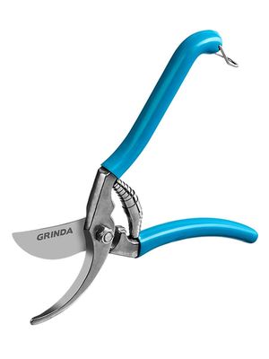 Секатор GRINDA PROLine P-10. Секатор цельнокованый, плоскостной, 210 мм