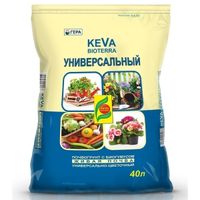 Грунт универсальный 40л Kева Биотерра с биогумусом 1/101 Гера