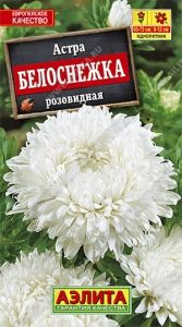 Астра Белоснежка розовидная 0.2г Одн 75см (Аэлита)