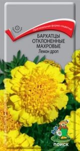 Бархатцы (Тагетес) откл. Лемон дроп 0,4г 20см (Поиск)