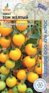 Томат Том Желтый черри 10шт Дет Ранн (Агрос)