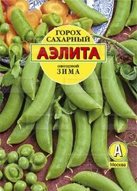 Горох Зима сахарный 25г Ранн (Аэлита) б/ф