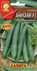 Огурец Банзай F1 0.25г Парт Ранн (Аэлита)