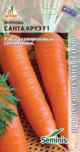 Морковь Санта Круз F1 400шт Ср (Агрос)