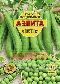 Горох Медовик ® лущильный 25г Ср (Аэлита) б/ф