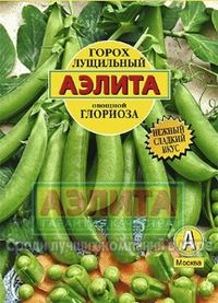Горох Глориоза лущильный 25г Ранн (Аэлита) б/ф