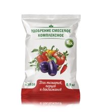 Для томатов,перцев,баклажанов 0,9кг мин.удобрение 5/30/1050 НА