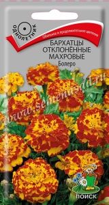 Бархатцы (Тагетес) откл. Болеро 0,4г 30см (Поиск)