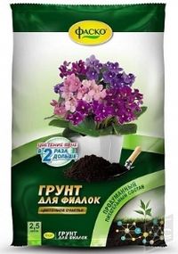 Грунт для фиалок 2,5л 5/15/480 Фаско