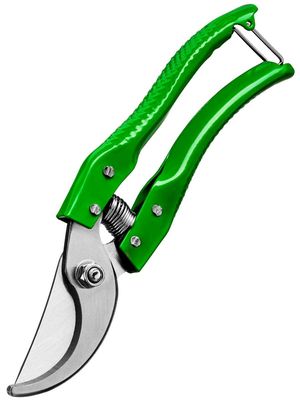 Секатор Росток PC-25 со стальными эргономичными рукоятками, плоскостной 200 мм.